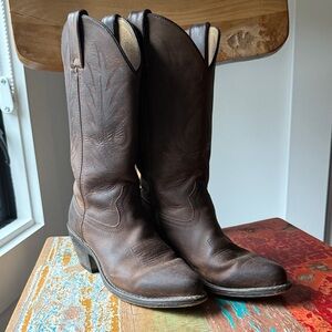 Durango Brown Heeled Boots